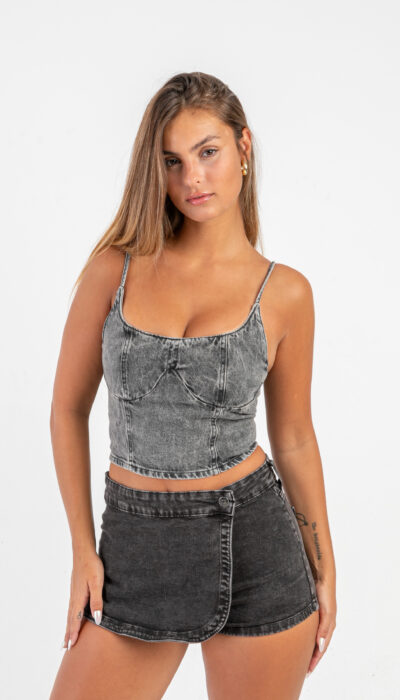 Top Jean Cupido Gris