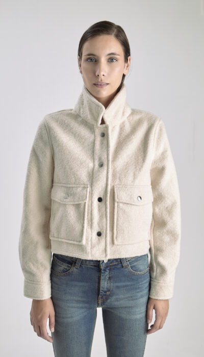 Chaqueta Celine Natural