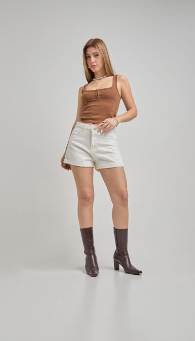 Short Jean Kendrick Crema