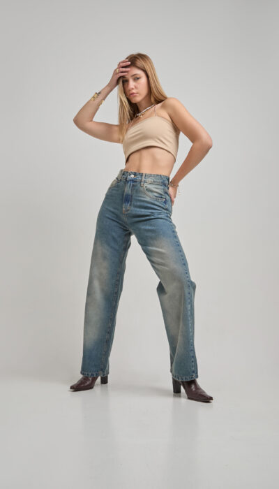 Pantalón Jean Recto Sinu Azul