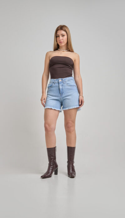 Short Jean Taylor 2 Celeste