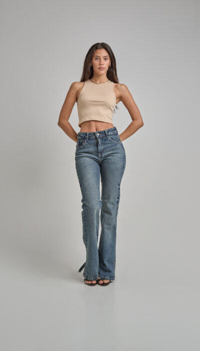 Pantalón Jean Oxford Emilia 2 Azul