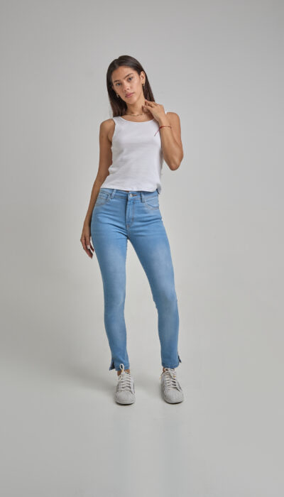 Pantalón Jean Chupin Mika Celeste