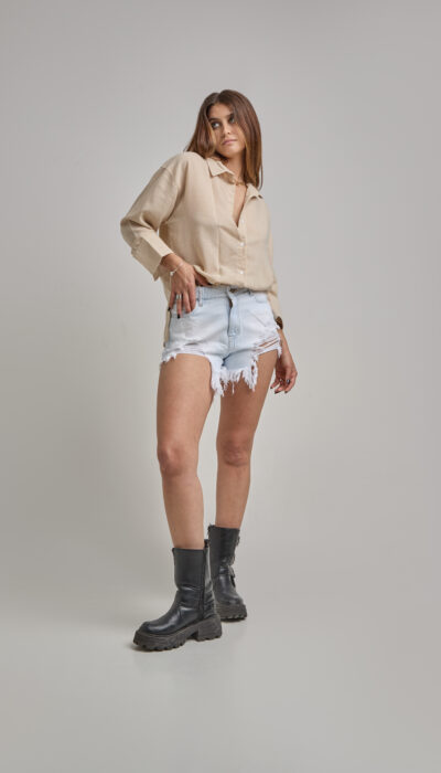 Short Jean Asap 2 Celeste