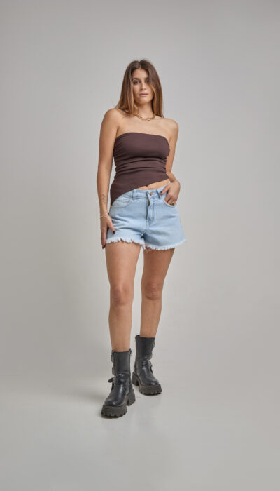 Short Jean Travis 2 Celeste