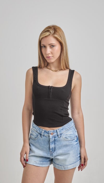 Musculosa Ciel Negro