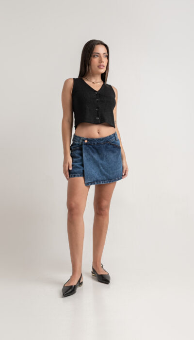 Short Mini Jean Bunny 2 Azul