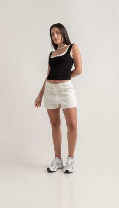 Short Jean Clásico Niall Crema