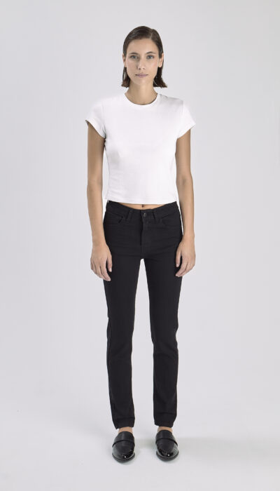 Pantalón Jean Chupin Clásico Aitana Negro