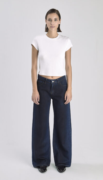 Pantalón Jean Wide Leg Bandalo Azul