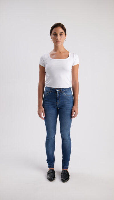 Pantalón Jean Chupin Maria Azul