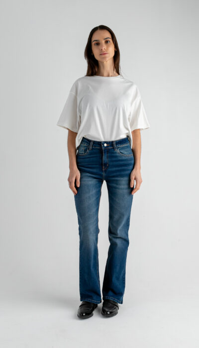 Pantalón Jean Recto Coti Azul Localizado