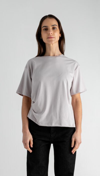 Remera Justina Nácar